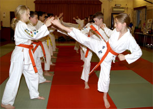 Juniors Karate Training Prestwood